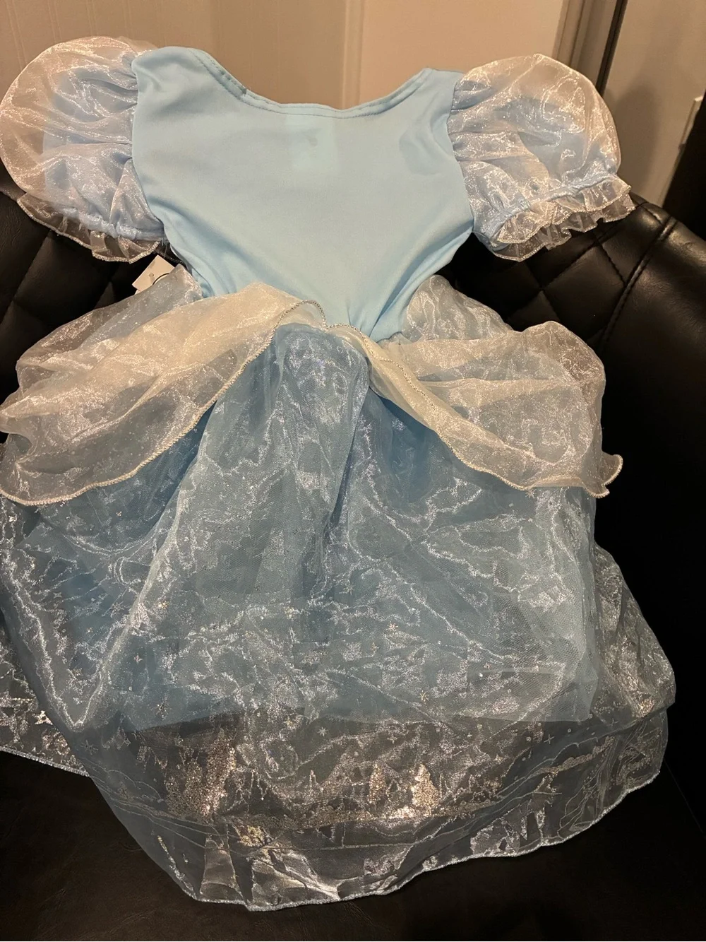Disney Cinderella Light Blue Sparkle Princess Dress